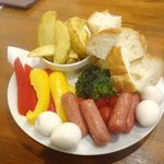 ほーみー - 合わせて具材もたっぷり用意されました。