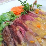 ドゥ・ラパン - 鴨胸肉のロースト