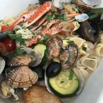 POSILLIPO cucina meridionale - 蛤・アサリ・ムール貝のフレーグラのアップ写真！