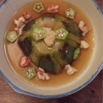 味人 - 賀茂茄子の揚げ浸し