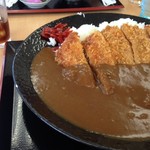 たかべん食堂 - チキンカツカレー　でかすぎ、、、