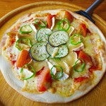 ほわいとファーム - カマンベールチーズ・ピザ
