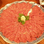 みなとや旅館 - 【絶品】馬刺し一枚食べてしまいました＾＾；