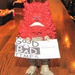 グッド＆バッド タイムス - お店のマスコットです。お一人でも気軽にお越しください。