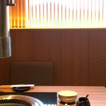 神戸牛焼肉 石田屋。Hanareの上 - 個室なテーブル席