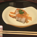 料理とワインの家　ミュール - スモークサーモンのお寿司