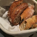 ブルガリ イル・カフェ - 2016年8月　パン　2種類