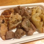 セブンイレブン - 鶏の炭火焼き　(モモ＆砂ずり＆皮)　350円