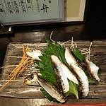 Iwashi Bune - このお店の一番人気　いわしの刺し身