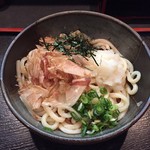 ときわ - 冷しおろしうどん。鰹節いらんかった(~_~