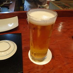 日本橋さとう - まずはビール