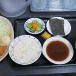 鰺家 - アジフライ定食