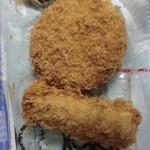 Tonkatsu Maisen - ねぎと生姜の豆腐かつ、紀州産梅と大葉の巻きかつ