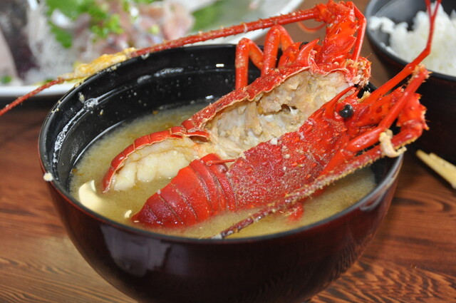 「伊勢海老　味噌汁」の画像検索結果