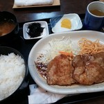 Tonkatsu Yashi - 豚の生姜焼定食【2016.8】