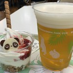 上野動物園 東園食堂 - パンダソフト＆生ビール