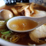 麺屋吉祥 - 白煮干し醤油 味玉ラーメン