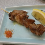 鮨處 八千代 - 鮪の串焼き