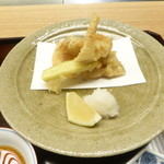 天神橋 青木 - 松茸のてんぷら