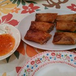 カンボジア家庭料理店 ジャヤヴァルマン - 揚げ春巻き
