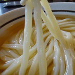 情熱うどん讃州 - 平子イワシの燻製で取った渾身のひやかけうどん(麺)