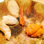 三谷 - 雲丹、海老、バチコ（2016／08）