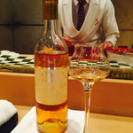 1988年貴腐ワインはこの後の雲丹と（2016／08）