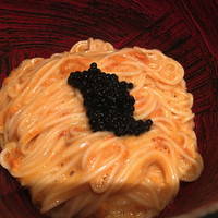 鳥茂 - 【16年7月】本日のスペシャル！！
                「ウニのカッペリーニ（冷製パスタ）キャビアのせ」