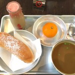 Cafe　シネマ倶楽部 - 給食セット 890円(税込)