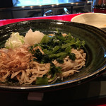 我伝 - わさび菜蕎麦