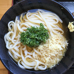 讃岐うどん屋 - 冷かけうどん（大）です。（2016.8 byジプシーくん）