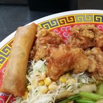 葵飯店 - 鶏の唐揚げ＆春巻き