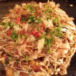 お好み焼きもみじ - 広島焼き（チーズトマト）