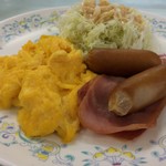 波止場食堂 - 作り置きなので、玉子は少々乾燥気味....