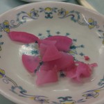 波止場食堂 - お新香、疎ら