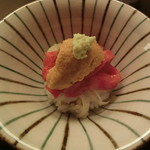 にくの匠 三芳 - お肉とうに、茗荷の炊き込みご飯