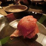 にくの匠 三芳 - サーロインのしゃぶしゃぶ