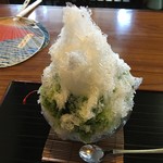 晴山堂茶寮 - 氷トリプルスペシャル(税込850円)