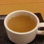 どんどん庵 - スープが付いてます(飲み放題)