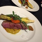 オステリア ヴィヴァーチェ コン エ デパドヴァ - フランス産鴨（バルバリー種）のロースト　