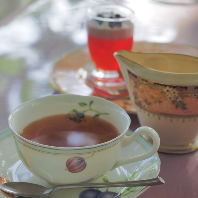 AngelicPretty rose tea garden ローズティーガーデン 青梅市】「Rose Town Tea Garden」の絶景テラスでいただく