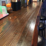 かしや - カウンター風景。＜2016/8/24＞