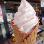 Choujahara Sa-Bisueria Shoppingu Ko-Na- - 大崎・たじりのジャージー牛乳ソフトクリーム