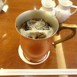 椿屋カフェ - セットのアイスコーヒーです