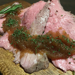 池袋の肉バル Carne - ローストビーフ