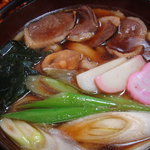 いづみや - 鴨なべうどん（800円）