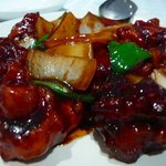 美林華飯店 - 若鶏とピーマンとジャガイモの四川風炒め2010.10