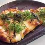 あぷちゃ - 明太ピザ。店長大好きな一品です。