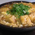 あぷちゃ - 揚げ出し豆腐の玉子とじにしました。ヘルシーでめちゃうま