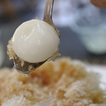 藤屋窓月堂 - 2016.08　白玉はこんな感じ